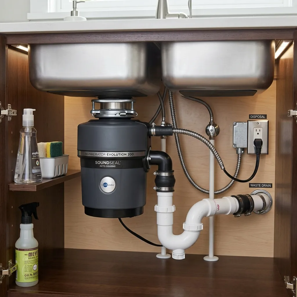 Garbage Disposal Repair Plumber in Bakersfield, VT